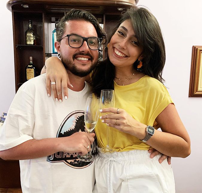 O casal estava disputando o prêmio com Rogério Silva e Baronesa