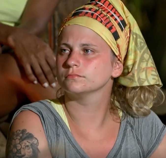 Participante foi a primeira eliminada da sua Tribo