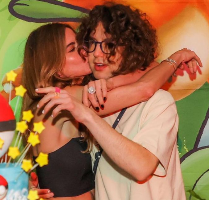 O rapaz é filho da apresentadora com Mick Jagger