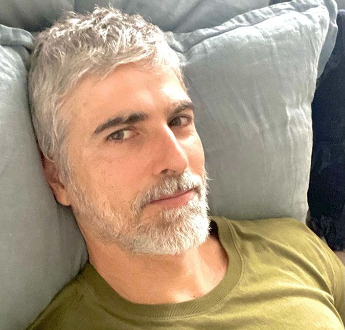 O ator ainda relembrou o período em que ficou casado com Marília Gabriela