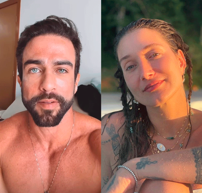 Erasmo Viana comenta notícia da gravidez da ex, Gabriela Pugliesi: -<i>Me pegou de surpresa</i>