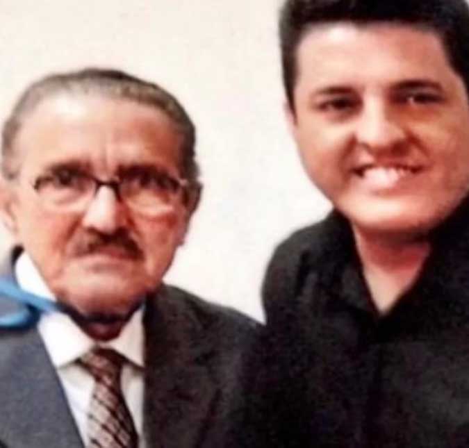 Sertanejo Bruno homenageia o pai, Deusdedites, morto aos 88 anos de idade: <i>Meu herói</i>
