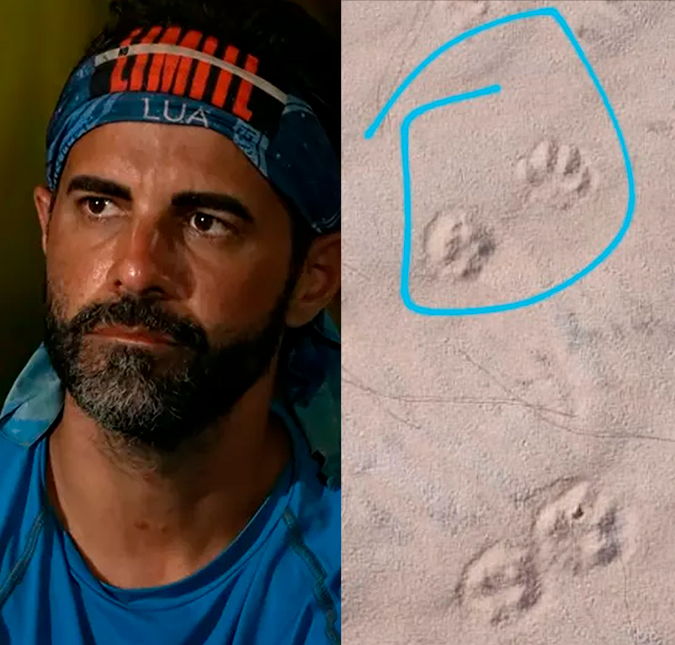 Adriano Gannam é o terceiro eliminado de <I>No Limite</i> e Boninho mostra pegadas de onça no acampamento