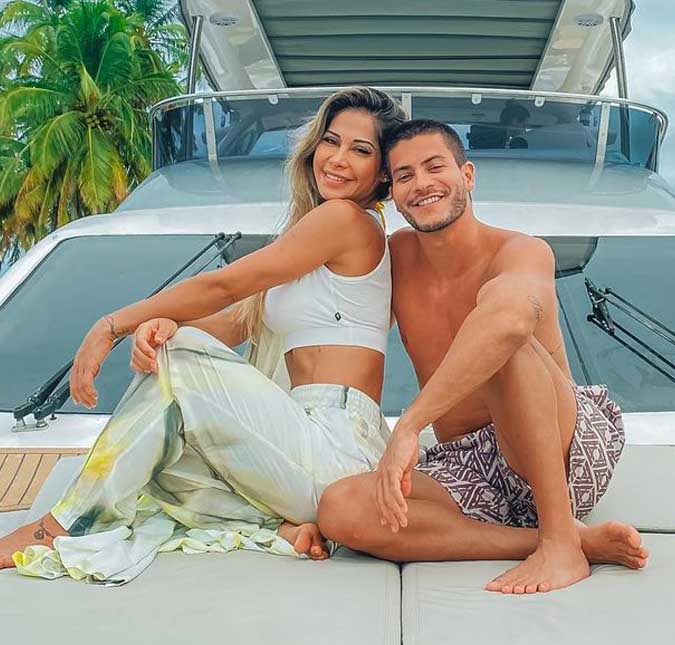 Maíra Cardi e Arthur Aguiar optam por não se pronunciar sobre os rumores de nova traição