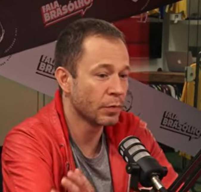 O apresentador participou do podcast Fala Brasólho, do canal Desimpedidos