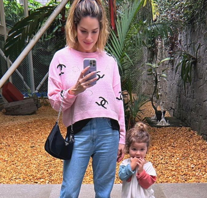 Giovanna Ewbank combina rabinho de cavalo com Zyan, veja! Mãe e filho foram tirar uma tarde de passeios em um shopping e ela dividiu alguns momentos nas redes sociais