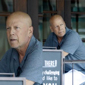 Bruce Willis é flagrado pela primeira vez após anúncio de doença e aposentadoria