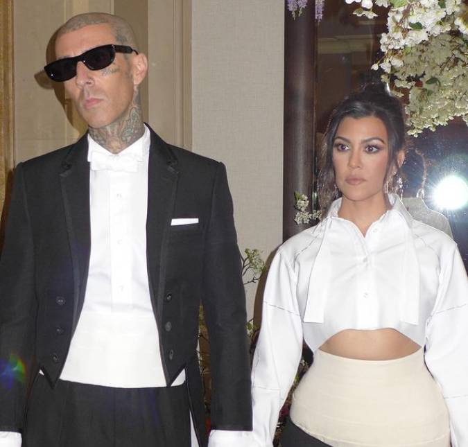 Kourtney Kardashian e Travis Barker querem se casar pela terceira vez, diz revista