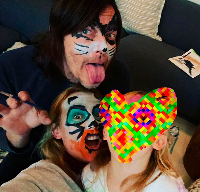 Após três anos, Norman Reedus finalmente revela o nome da filha