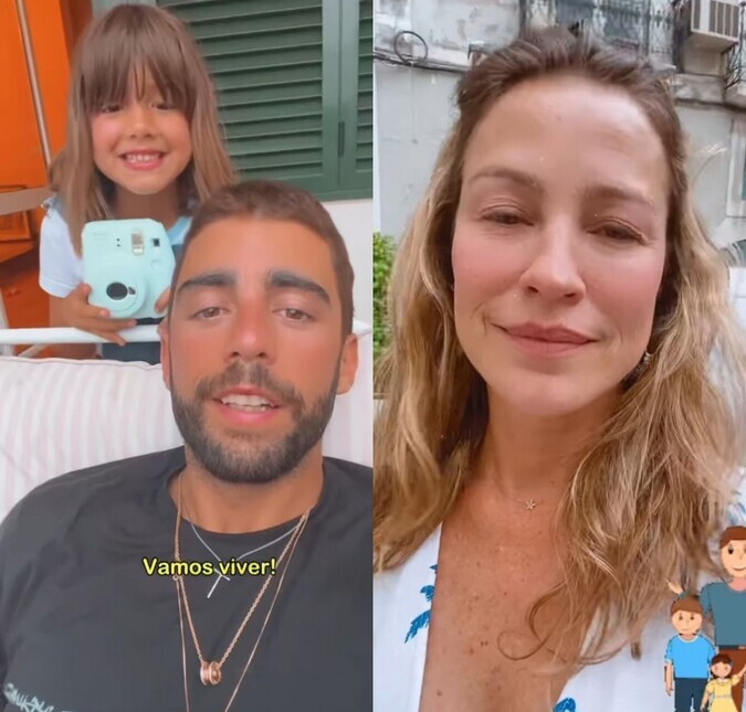 Luana Piovani comemora o reencontro de Pedro Scooby com os filhos