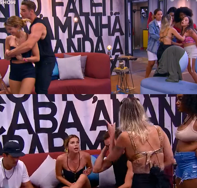 Treta entre as participantes se tornou assunto do encontro duplo no <i>Túnel do Amor</i>