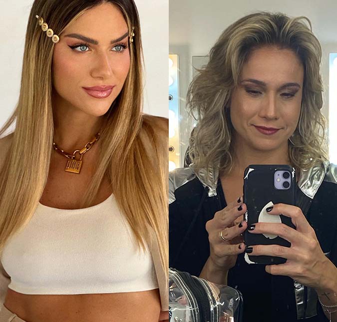 Giovanna Ewbank desmente rumores de briga com Fernanda Gentil: -<i>Ela vai ser minha vizinha de porta, muro com muro</i>