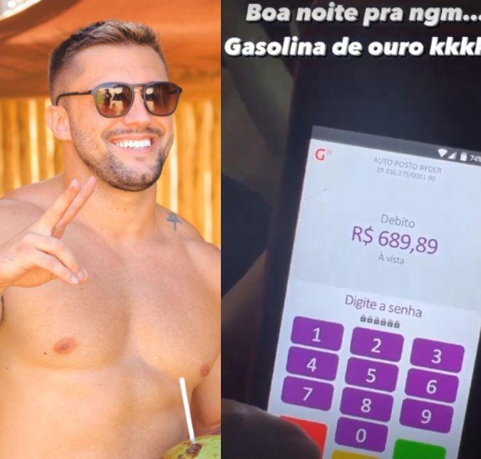 O ex BBB reclamou do preço salgado nas redes sociais