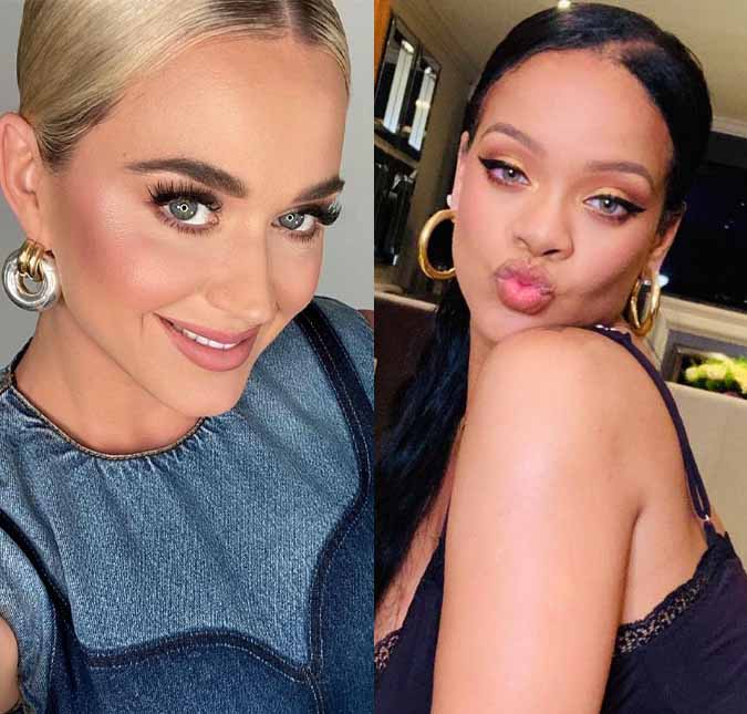 Katy Perry parabeniza Rihanna pelo nascimento do primeiro filho: <i>Sei que ela está maravilhada</i>