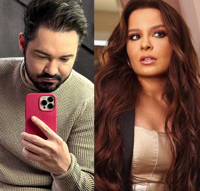 Driblando polêmica de separação, Maiara dá beijo em Fernando durante <I>show</i>
