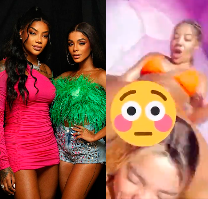 Ludmilla deixa escapar partes íntimas em toboágua com Brunna Gonçalves: <I>A minha Maldivas toda de fora</i>