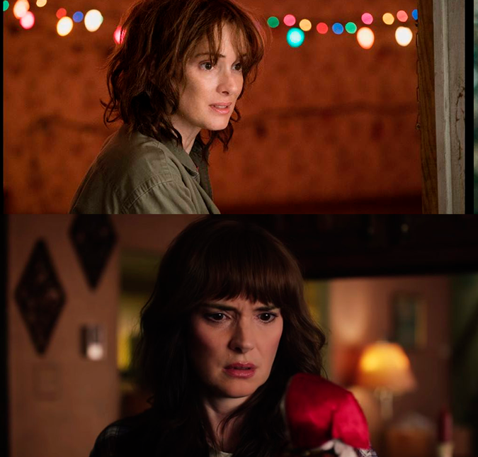 A mãe de Will, Joyce, não mudou muito - mas sendo interpretada por Winona Ryder, fica meio difícil mesmo, né? A atriz parece que toma banho de formol e exibe o mesmo rostinho jovem de quando era adolescente. A personagem mudou o cabelo conforme as temporadas, que ficaram mais longos conforme a história passava. A mãe de Will, Joyce, não mudou muito - mas sendo interpretada por Winona Ryder, fica meio difícil mesmo, né? A atriz parece que toma banho de formol e exibe o mesmo rostinho jovem de quando era adolescente. A personagem mudou o cabelo conforme as temporadas, que ficaram mais longos conforme a história passava.