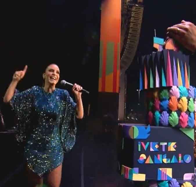 Com apresentação aberta ao público, Ivete Sangalo comemora 50 anos de idade com show emocionante Marcelo Sangalo, filho da cantora, foi uma das atrações do show