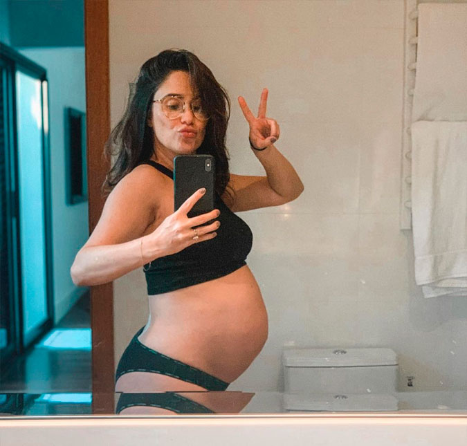 Fernanda Vasconcellos fala pela primeira vez sobre a gravidez: -<i>Foi uma surpresa grande</i>
