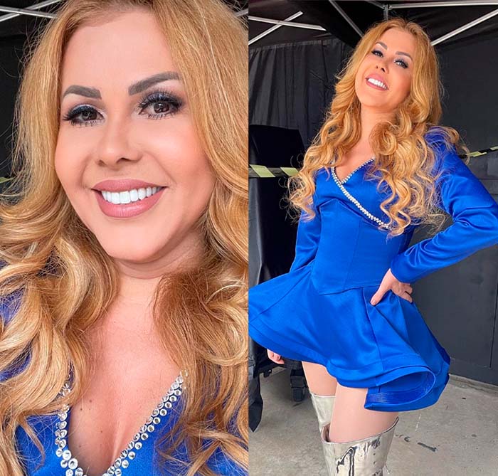 Joelma posta cliques após vídeo com rosto inchado viralizar na <I>web: Seja forte</i>