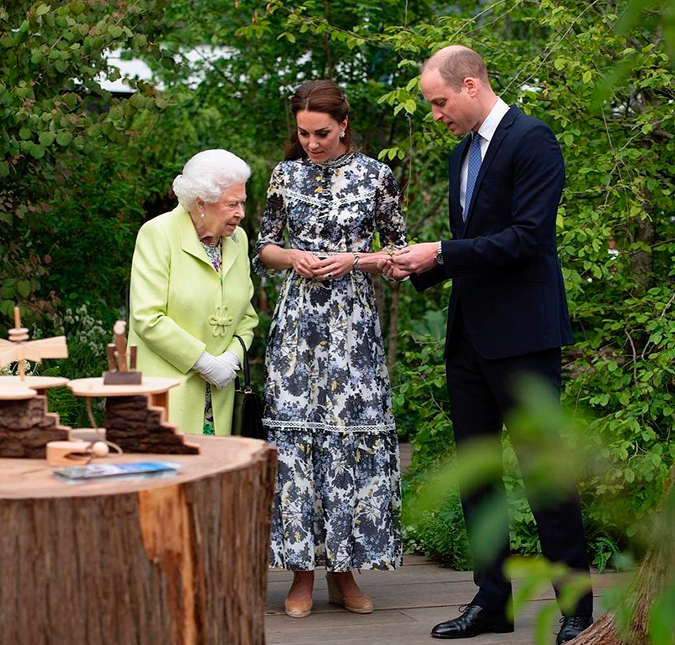 Príncipe William e Kate Middleton celebram o início do Jubileu de Platina da Rainha Elizabeth II