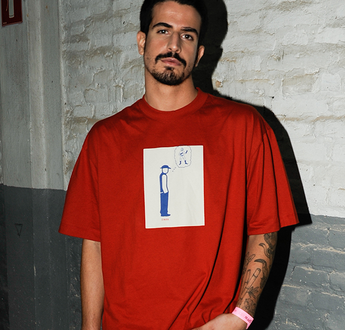 Ao estrear nos desfiles da <i>SPFW</i>, Enzo Celulari define seu estilo: - <i>Chique, cool e confortável</i>