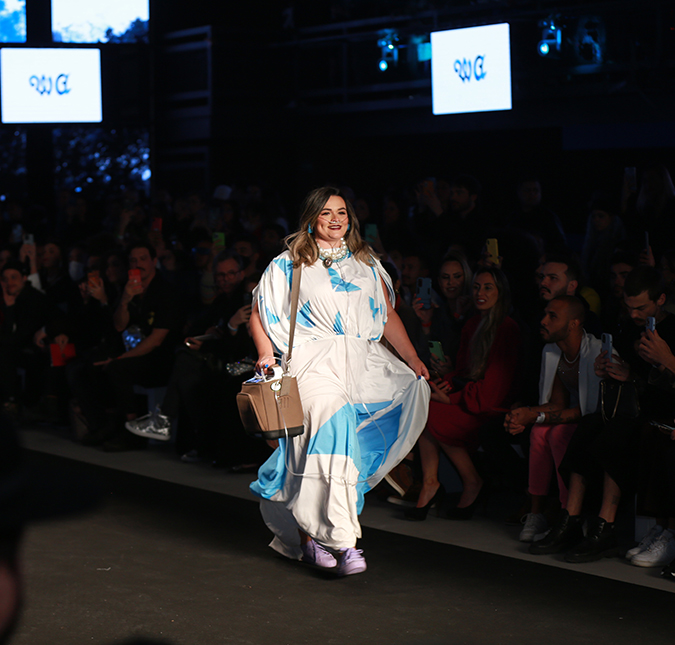 Na <i>SPFW</i>, estilista Walério Araújo fala sobre campanha de conscientização que fez parte de seu desfile