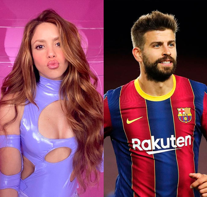 Após separação, Shakira e Gerard Piqué são vistos no jogo de beisebol do filho