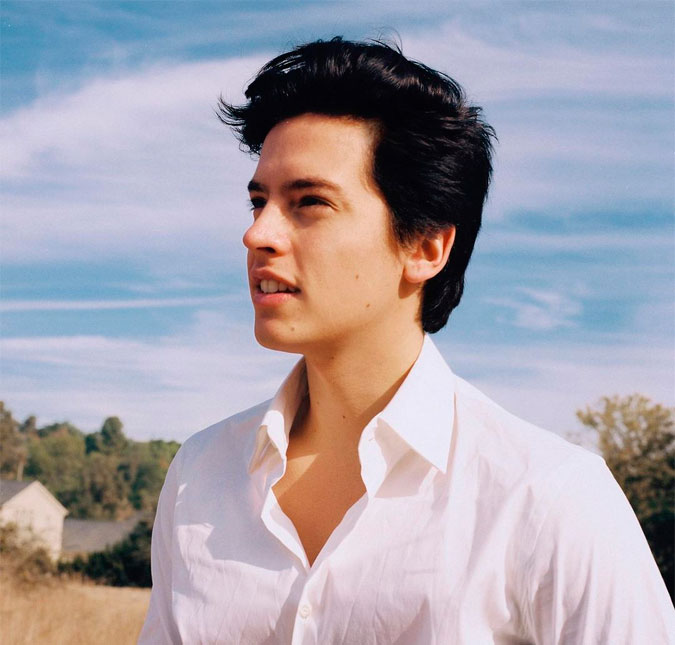 Cole Sprouse se torna assunto na <i>web</i> após postar nude inusitado