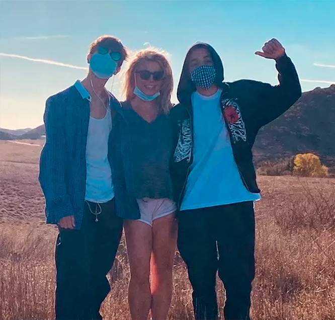 Filhos de Britney Spears não vão ao casamento da cantora com Sam Asghari