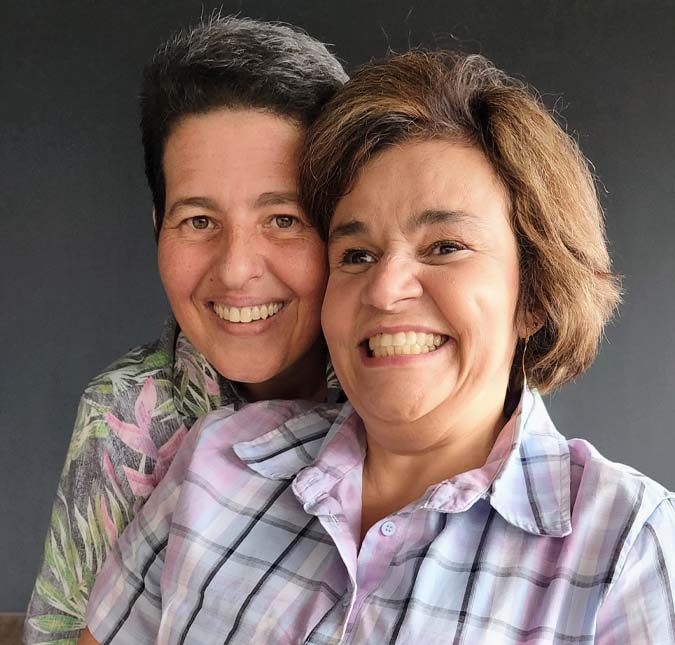 Claudia Rodrigues posa com Adriane Bonato, e empresário garante: <i>Ela ressuscitou</i>