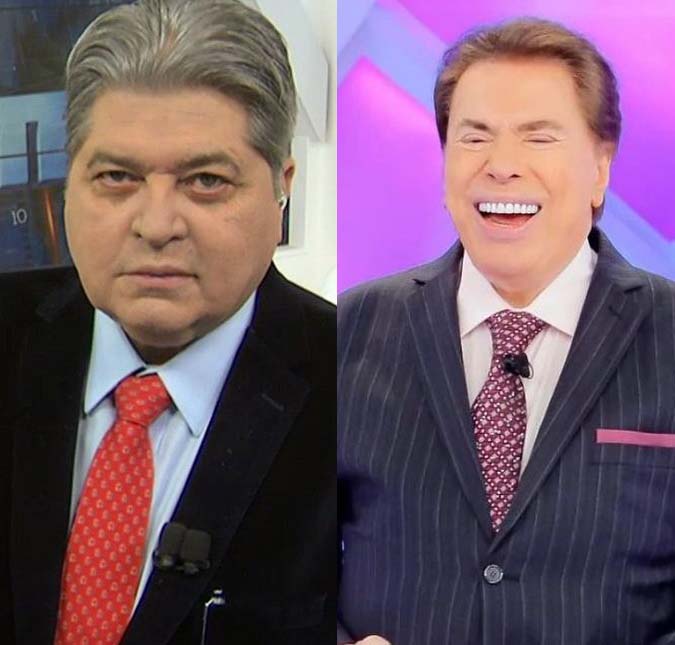 Com autorização da <i>Band</i>, Datena irá gravar com Silvio Santos no <i>SBT</i>