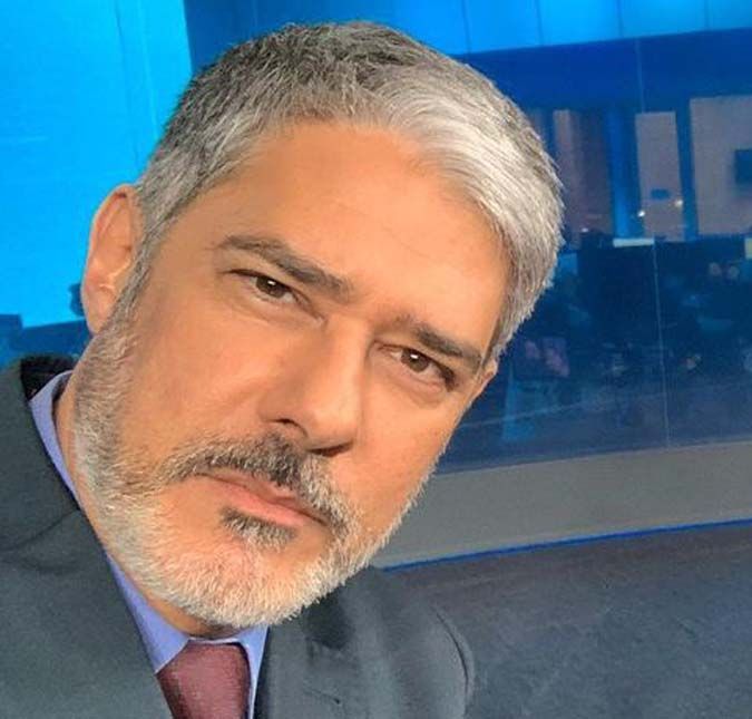 De férias, o jornalista também mostrou um momento de lazer em suas redes sociais