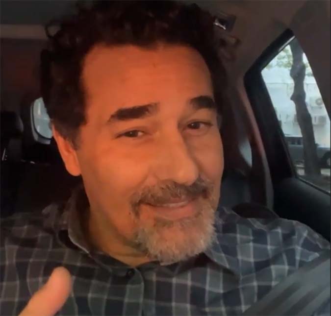 Após quase um mês internado, Luciano Szafir tem alta hospitalar: -<i>Voltando para casa</i>