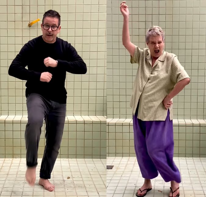 Diversos atores da trama apareceram entregando tudo nas dancinhas