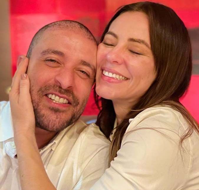 A atriz também falou que sente vontade de ter filhos com o amado