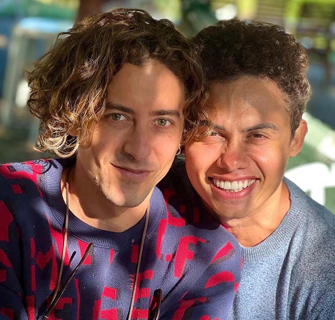 Os dois estão trabalhando juntos na novela Pantanal