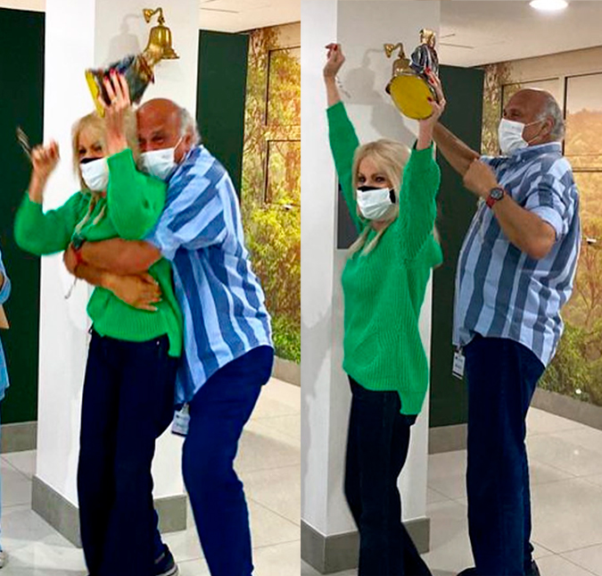 Márcio Canuto celebra o fim do tratamento contra o câncer da esposa: <I>Melhor presente de Dia dos Namorados</i>