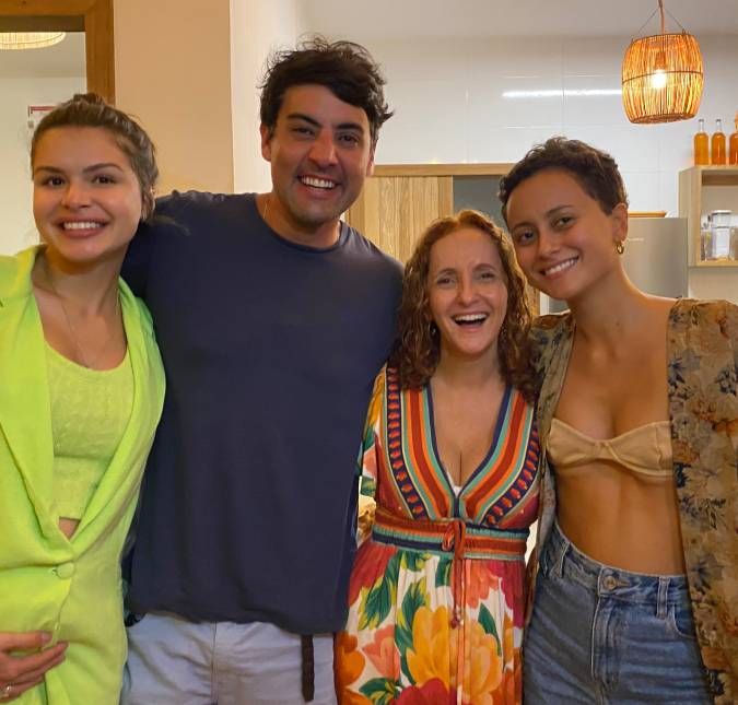 Encontro perfeito! Gorete - e Filó - não estavam lá por coincidência. A atriz é muito engajada em projetos de preservação e usa sua personagem icônica para chamar a atenção de todos para Jericoacoara.
