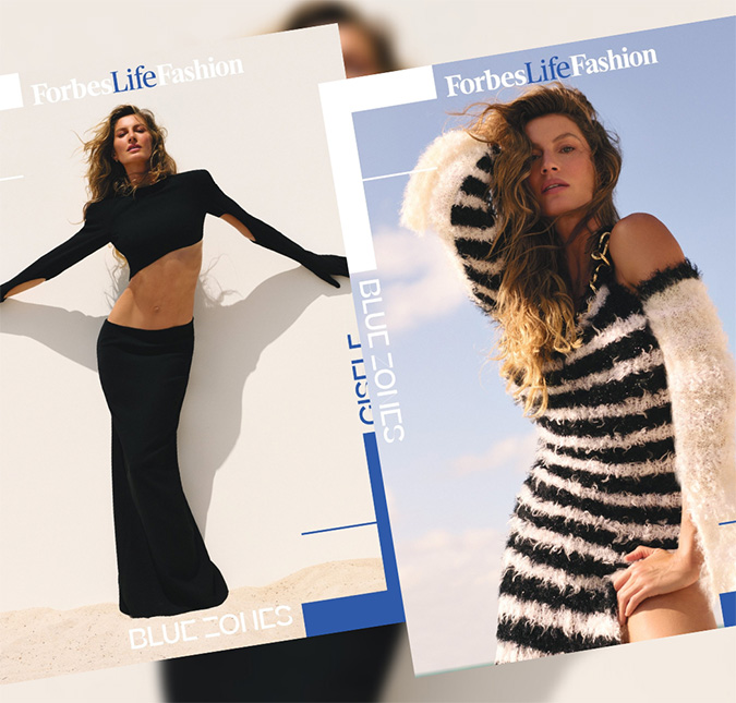 Gisele Bündchen estampa capa da <i>ForbesLife Fashion</i> e fala sobre amadurecimento: <i>Me sinto melhor agora do que aos 20 anos</i>
