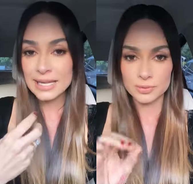 Thaila Ayala desabafa após seu marido receber <i>nudes</i> nas redes sociais: <i>O que faz uma mulher se colocar nesse papel?</i>