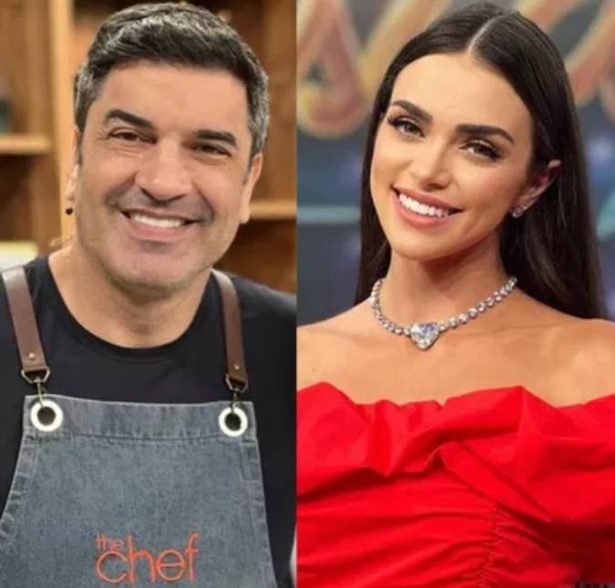 Edu Guedes revela romance com repórter do <I>Faustão na Band</i>