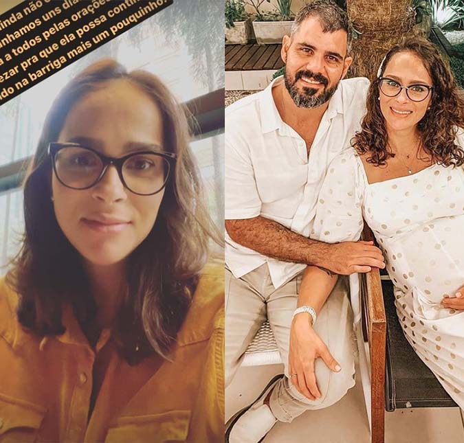 Nascimento da filha de Juliano Cazarré é adiado: <i>Ganhamos mais uns dias</i>