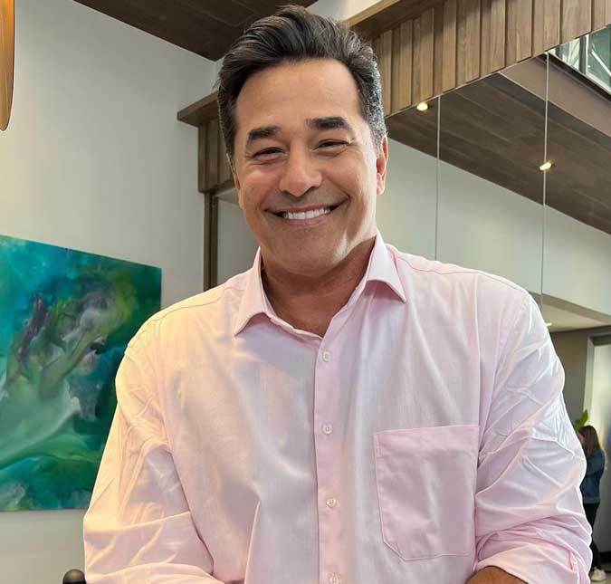 Luciano Szafir é internado novamente com obstrução intestinal O artista está em um hospital de Campinas