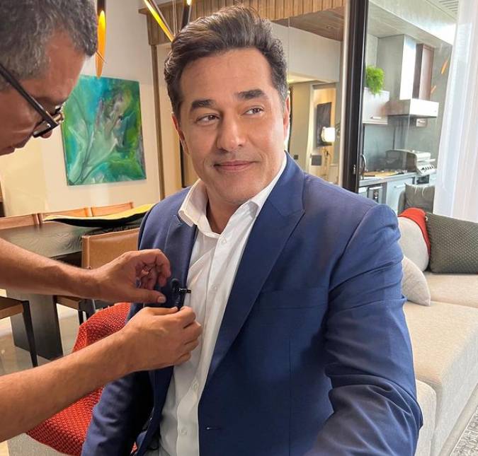 Luciano Szafir recebe alta após internação