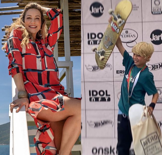 Não é a primeira vez que Luana Piovani aparece publicamente para mostrar que realmente uma mãezona coruja. A atriz compartilhou em suas redes sociais que seu filho mais velho, Dom de dez anos de idade, estava celebrando uma vitória. A criança fruto do relacionamento de Piovani com Pedro Scooby é atleta de skate e venceu um compeonato em Aveiro, Portugal. Na legenda da publicação, a mãe se derreteu escrevendo: Meu campeão! Dedicado, resiliente e talentoso, that's my boy! Domzuco, que Deus te abençoe! E foi a coisa mais linda ver-te indo correndo para o Bemzuco quando ganhaste! Amor só faz conta de multiplicação! Não é a primeira vez que Luana Piovani aparece publicamente para mostrar que realmente uma mãezona coruja. A atriz compartilhou em suas redes sociais que seu filho mais velho, Dom de dez anos de idade, estava celebrando uma vitória. A criança fruto do relacionamento de Piovani com Pedro Scooby é atleta de skate e venceu um compeonato em Aveiro, Portugal. Na legenda da publicação, a mãe se derreteu escrevendo: Meu campeão! Dedicado, resiliente e talentoso, that's my boy! Domzuco, que Deus te abençoe! E foi a coisa mais linda ver-te indo correndo para o Bemzuco quando ganhaste! Amor só faz conta de multiplicação!
