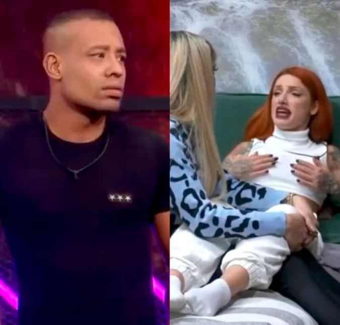 Ainda falando sobre Brenda, certa vez, durante o Quebra-Power, a participante se desentendeu com Karol e Mussunzinho e acabou protagonizando uma briga acalorada. No meio da gritaria, Mussunzinho chegou a dizer que a ruiva teria bafo de cocô e ainda insinuou que Matheus agredia a esposa.