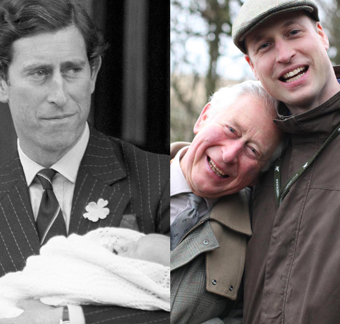 Príncipe Charles abre álbum de fotos da família para celebrar 40 anos de idade de William