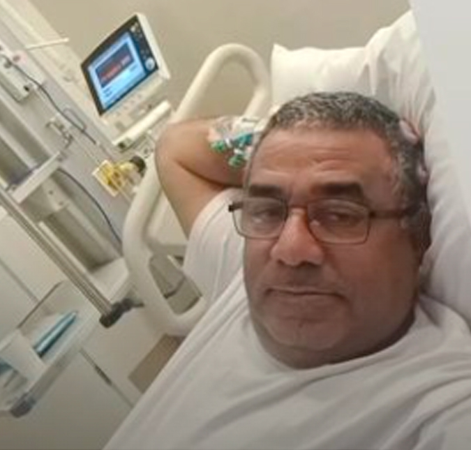 Pai de Anitta volta a ser internado após AVC e cirurgia contra o câncer: <i>A Covid decidiu me visitar</i>