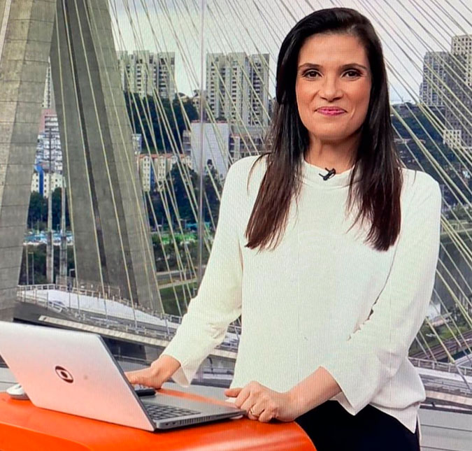 Sabina Simonato testa positivo para Covid-19 e segue afastada da <i>Globo</i>